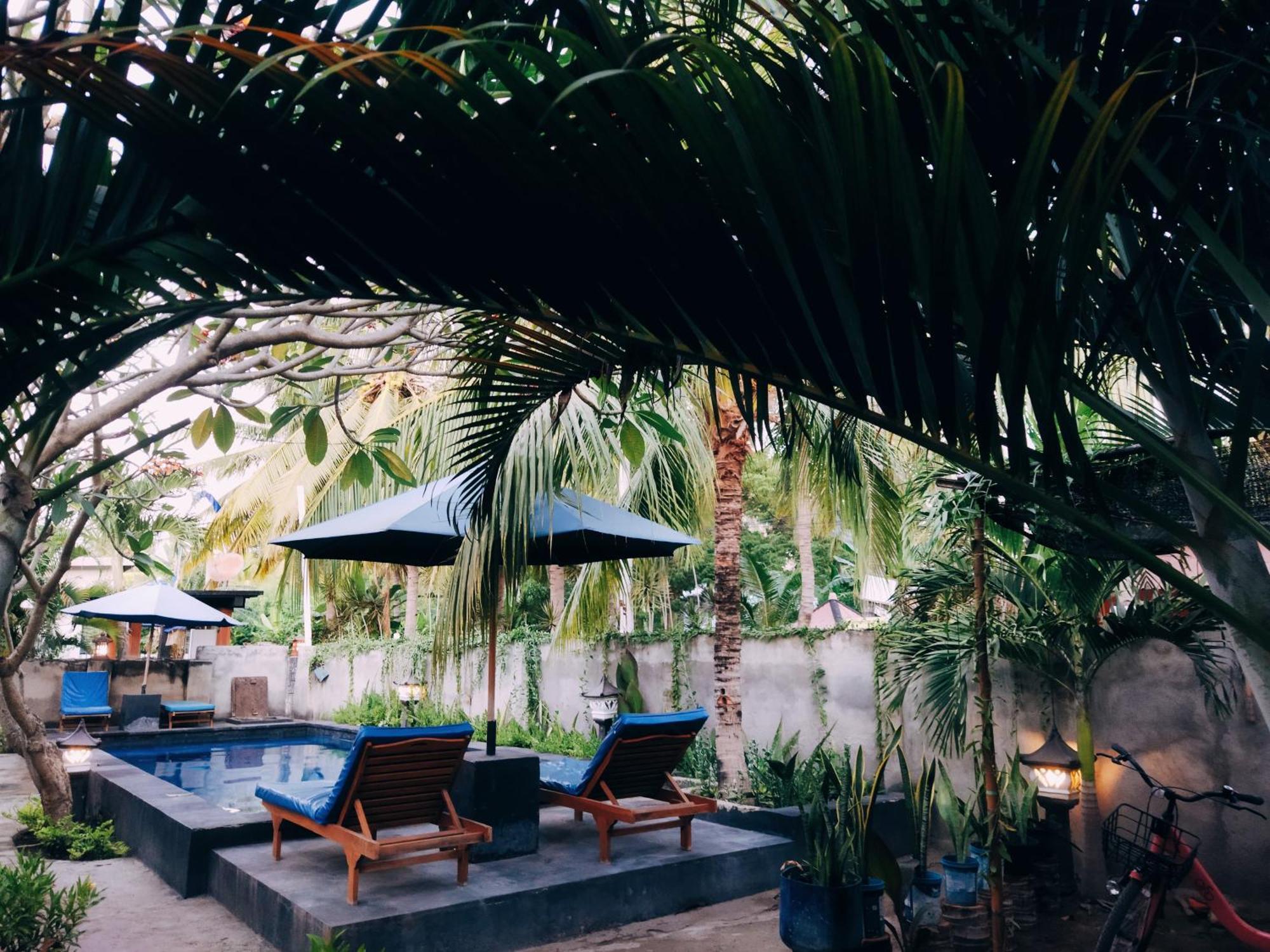 Balengku Homestay Gili Air Dış mekan fotoğraf