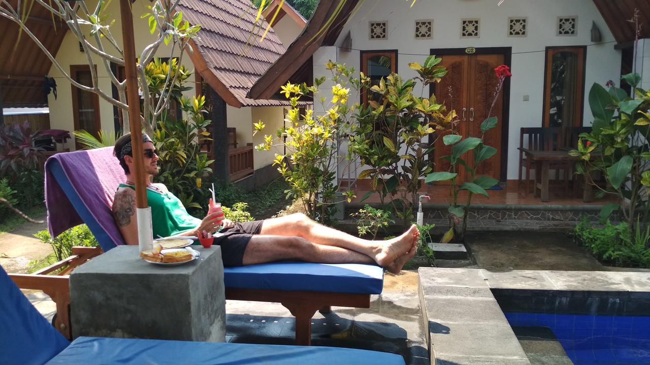 Balengku Homestay Gili Air Dış mekan fotoğraf