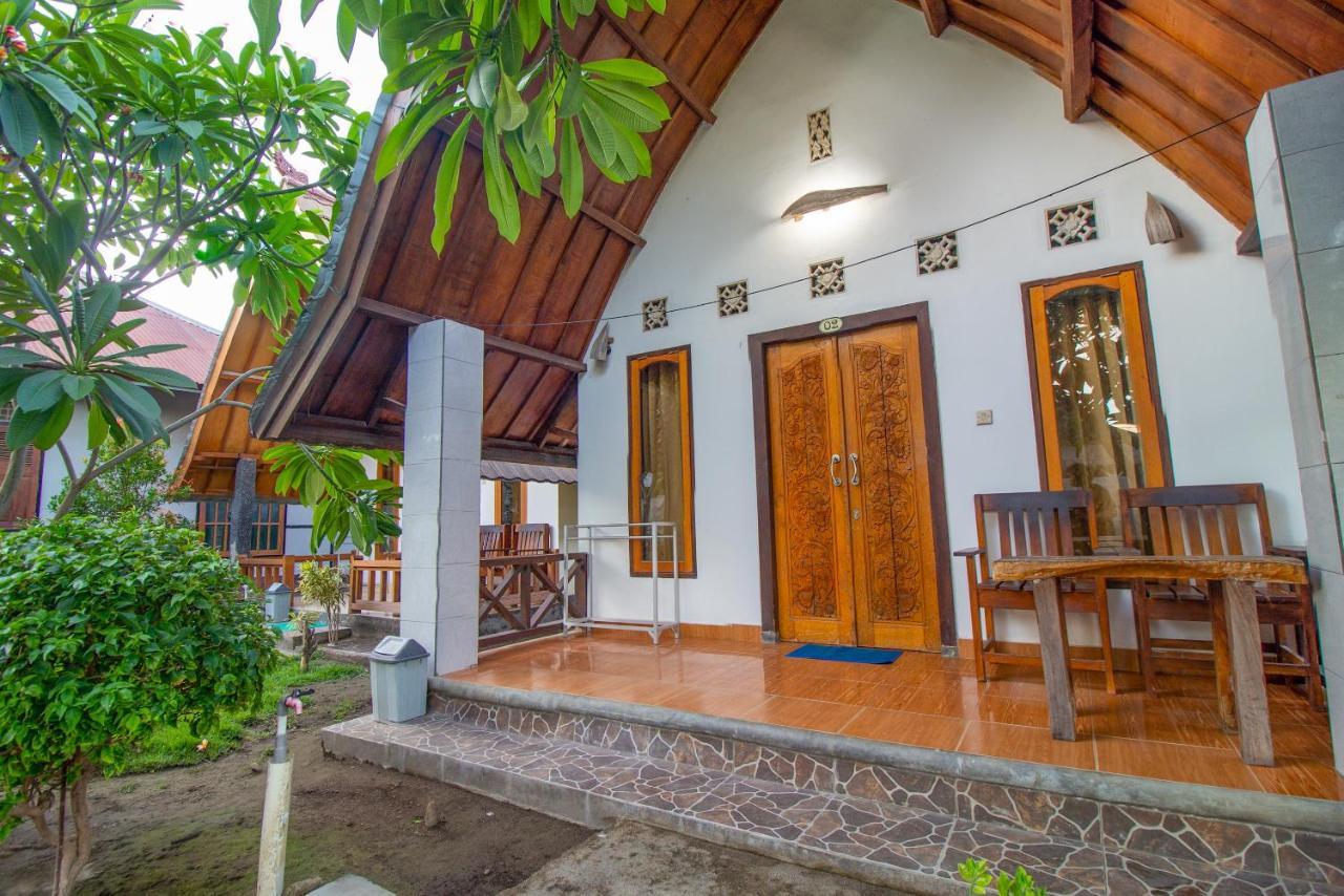 Balengku Homestay Gili Air Dış mekan fotoğraf